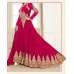 PINK HEAVY EMBROIDERED FLOOR LENGTH ANARKALI DRESS