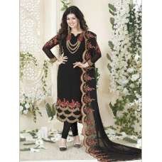 Black Embellished Indian Designer Suit Wedding Salwar Kameez