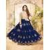 Royal Blue Wedding Party Anarkali Gown Maxi Dress Royal Blue Wedding Party Anarkali Gown Maxi Dress