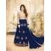 Royal Blue Wedding Party Anarkali Gown Maxi Dress Royal Blue Wedding Party Anarkali Gown Maxi Dress