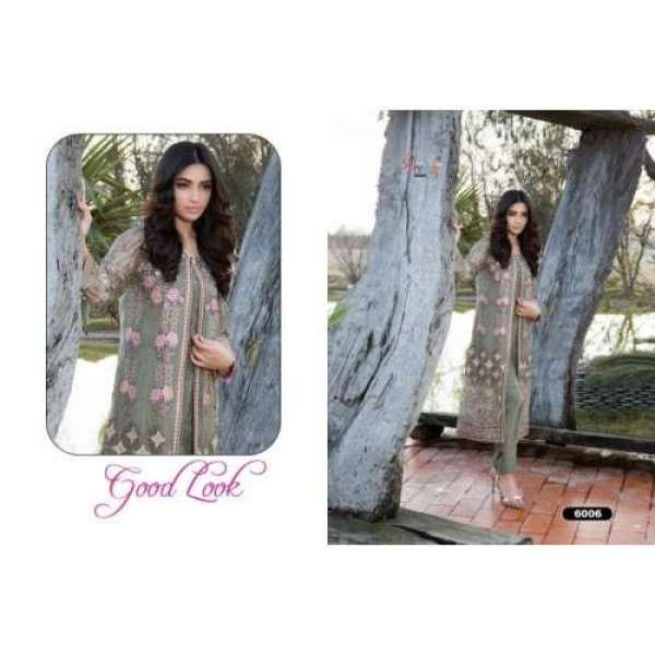 Green Embroidered Jacket Style Pakistani Designer Salwar Suit
