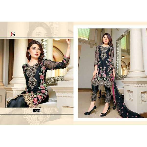 Baroque Inspired Pakistani Readymade Suit 