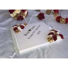 Modern Style Guest Book for weddings 