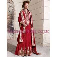 Z-12005 RED ETHNIC ZOYA EID AND WEDDING LENGHA Z-12005 RED ETHNIC ZOYA EID AND WEDDING LENGHA