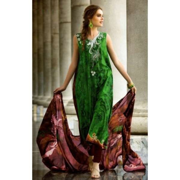 ROMA 6454-B GREEN COLOUR CASUAL SALWAR KAMEEZ SUIT