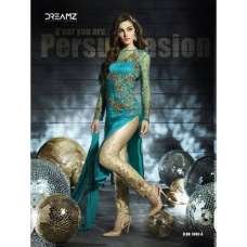 D5002-A Blue Dreamz Designer Dress