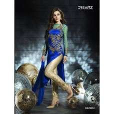 D5002-H Blue Dreamz Designer Dress