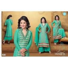 Sea Green HASEENA PARTY WEAR SHALWAR KAMEEZ 