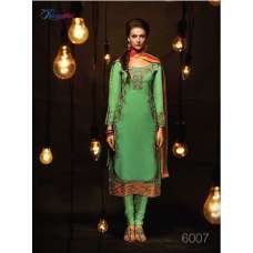 Green Embroidered Dress Kurti Party Wear Salwar Suit