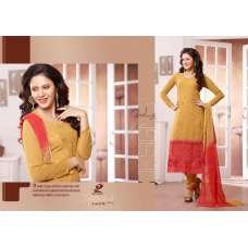 mustard and Red ZEENAT 2 CASUAL WEAR CHIFFON SALWAR SUIT mustard and Red ZEENAT 2 CASUAL WEAR CHIFFON SALWAR SUIT
