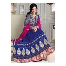 Dark Blue AYESHA TAKIA "HUSAN" WEDDING WEAR DESIGNER DRESS