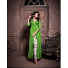 Green SENORA MASKEEN BY MAISHA PARTY WEAR SALWAR SUIT
