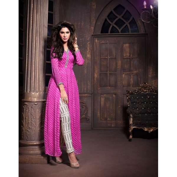 ZM-2009 PINK MASKEEN SENORA BY MAISHA PARTY WEAR SALWAR SUIT