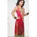 Hot Pink Heena Khan Semi Stitched Churidaar Suit