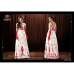 White & Red Indian Party Wear Gown White & Red Indian Party Wear Gown