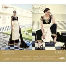 Black & Beige Indian Designer Palazzo Suit Black & Beige Indian Designer Palazzo Suit