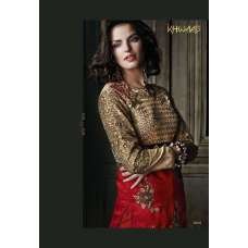 Red & Gold Salwar Suit Indian Ethnic Party Wear Dress