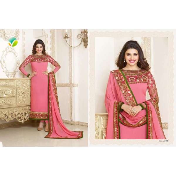 Pink Indian Designer Salwar Suit