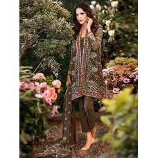 Z DECENT BROWN MEHNDI COLOUR PAKISTANI STYLE SALWAR KAMEEZ SUIT