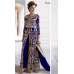 Z-12003A BLUE ZOYA GLITERZ STYLISH WEDDING WEAR DRESS (5 PIECE SUIT)
