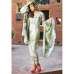 ESHAISHA D-21 GREEN LAWN EMBROIDERED SUMMER WEAR SUIT ESHAISHA D-21 GREEN LAWN EMBROIDERED SUMMER WEAR SUIT