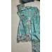 Turquoise Embroidered Frock Party Wear Indian Suit