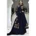 9802 BLUE GLOSSY STYLISH ANARKALI DRESS 9802 BLUE GLOSSY STYLISH ANARKALI DRESS