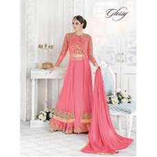 PINK SAPPHIRE WEDDING WEAR DESIGNER DRESS