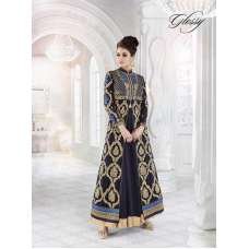 Dress Blues & GOLD PARTY EVENING OUTFIT