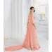Peach Glossy Sapphire Wedding Wear Designer Dress Suit