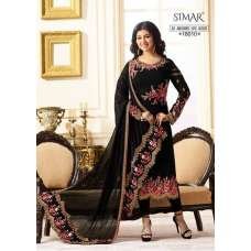Stunning Black Party Dress Indian Suit