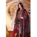 ZVL-18 RED SILK VELVET GUL AHMAD SALWAR KAMEEZ SUIT [ Replica ]