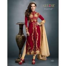 Red Indian Party Salwar Suit Designer Wedding Wear 