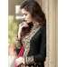 Black & Pink Bridal Gown Pakistani Designer Anarkali Suit