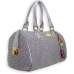 LS7002 - Silver Grey Diamante Fashion Handbag