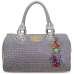 LS7002 - Silver Grey Diamante Fashion Handbag