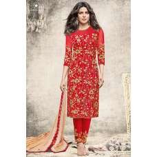 ZH5190 RED HEROINE STARDIVA PRIYANKA CHOPRA GEORGETTE STRAIGHT CUT SUIT ZH5190 RED HEROINE STARDIVA PRIYANKA CHOPRA GEORGETTE STRAIGHT CUT SUIT