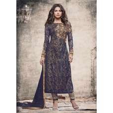 5155 SAILOR BLUE HEROINE STARDIVA PRIYANKA CHOPRA GEORGETTE STRAIGHT SUIT 5155 SAILOR BLUE HEROINE STARDIVA PRIYANKA CHOPRA GEORGETTE STRAIGHT SUIT
