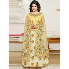 GEORGETTE FLORAL PRINTED AKSHARA ANARKALI SUIT