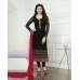 Black Stylish Embroidered Party Wear Suit
