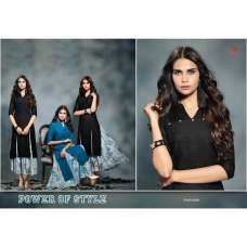 Black Indian Top Ready to Wear Designer Kurti