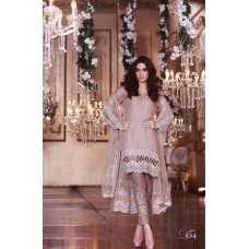 ZBD-1004-A NUDE MARIA.B. MBROIDERED PARTY WEAR DRESS