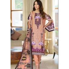 Peach Nougat Summer Eid Lawn Salwar Kameez