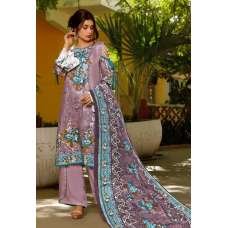Lilac Purple Pakistani Designer Lawn Salwar Suit