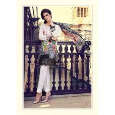 55006 BLACK AND WHITE MARIA B LAWN EMBROIDERED AND PRINTED PAKISTANI STYLE SUIT 55006 BLACK AND WHITE MARIA B LAWN EMBROIDERED AND PRINTED PAKISTANI STYLE SUIT
