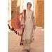 Beige Pakistani Designer Summer Suit