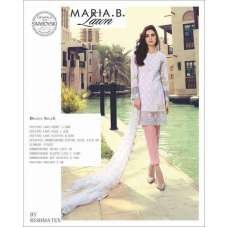 MARIA B 3B PURPLE LAWN SUMMER EMBROIDERED SUIT 