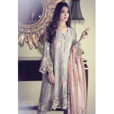 MARIAB EMBROIDERED CHIFFON SUIT