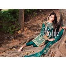 M1261 GREEN MOTIFZ INSPIRED PAKISTANI QUALITY COPY