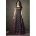 PURPLE AND WINE INDIAN EMBELLISHED ANARKALI DRESS